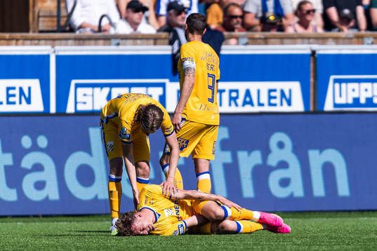 IFK Göteborgs Sebastian Hausner har ont