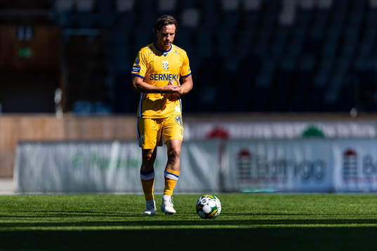 IFK Göteborgs Gustav Svensson deppar