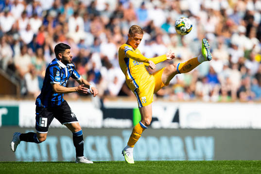 Sirius André Alsanati och IFK Göteborgs Oscar Wendt