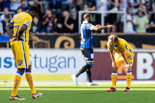 IFK Göteborgs Lucas Kåhed deppar
