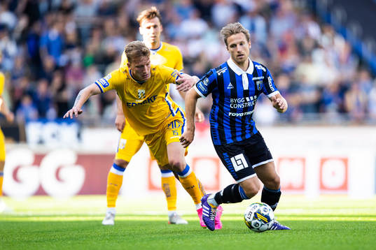 IFK Göteborgs Sebastian Hausner och Sirius Daniel Stensson