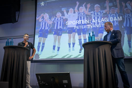 IFK Göteborgs Damlagstränare Peter Svanström svarar på