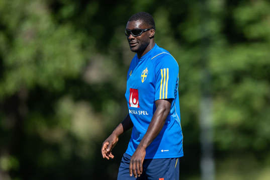 Ken Sema of the Swedish national football team