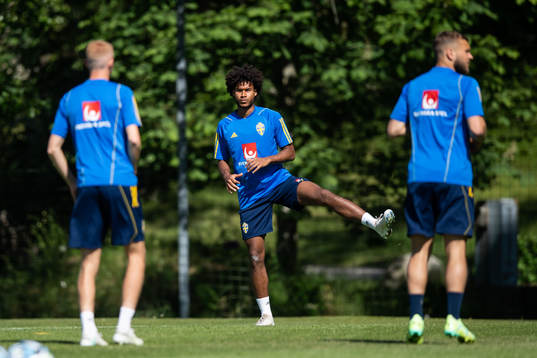 Jens Cajuste of the Swedish national football team