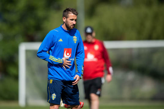Marcus Rohdén of the Swedish national football team