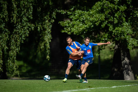 Jesper Karlström and Viktor Claesson of the Swedish