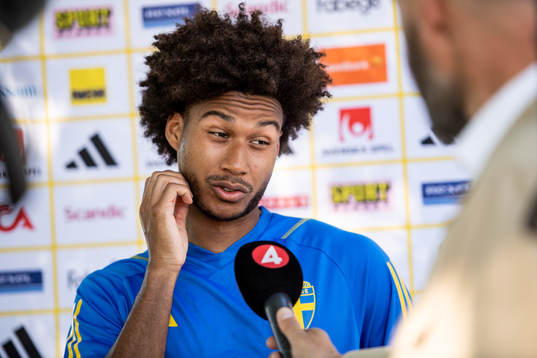 Jens Cajuste of the Swedish national football team