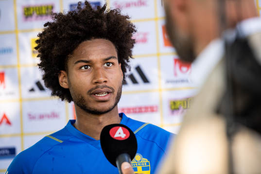 Jens Cajuste of the Swedish national football team