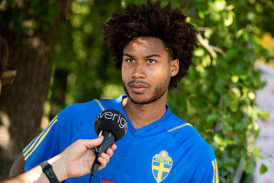 Jens Cajuste of the Swedish national football team
