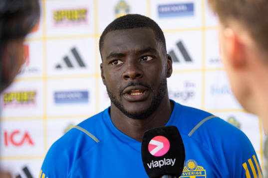 Ken Sema of the Swedish national football team