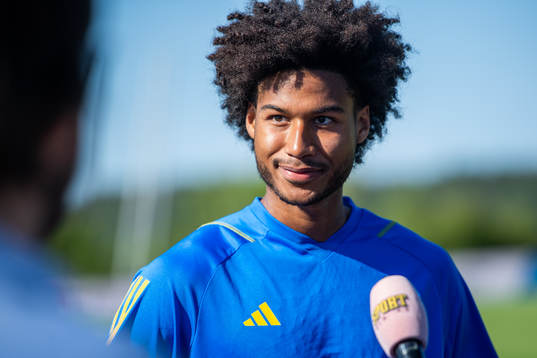 Jens Cajuste of the Swedish national football team