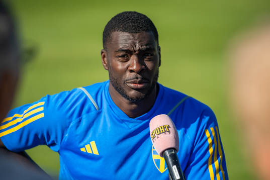 Ken Sema of the Swedish national football team