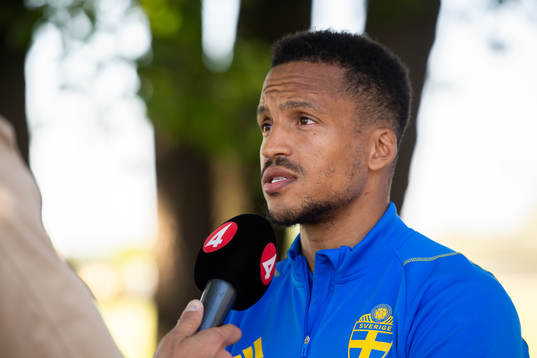 Martin Olsson of the Swedish national football team