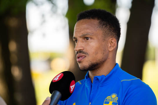 Martin Olsson of the Swedish national football team