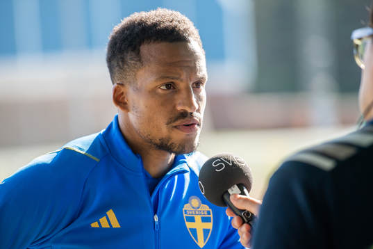 Martin Olsson of the Swedish national football team
