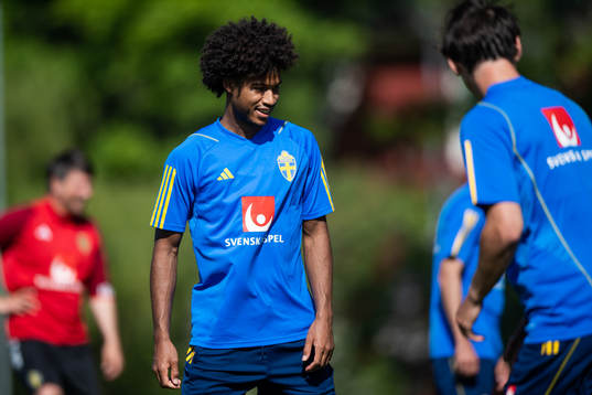 Jens Cajuste of the Swedish national football team