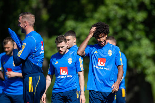 Jens Cajuste of the Swedish national football team