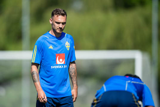 Linus Wahlqvist Egnell of the Swedish national football team