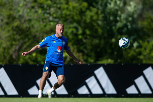 Daniel Sundgren of the Swedish national football team