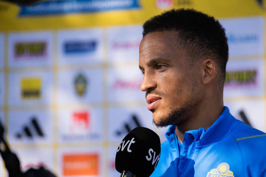 Martin Olsson of the Swedish national football team