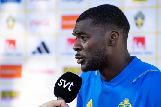 Ken Sema of the Swedish national football team