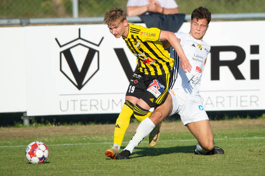 IFK Hässleholms Amir Ramanovski i matchen i Svenska Cupen