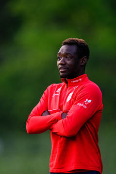 Joshua Kitolano of the Norwegian Under-21 national football