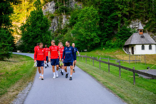 Players of the Norwegian Under-21 national football team