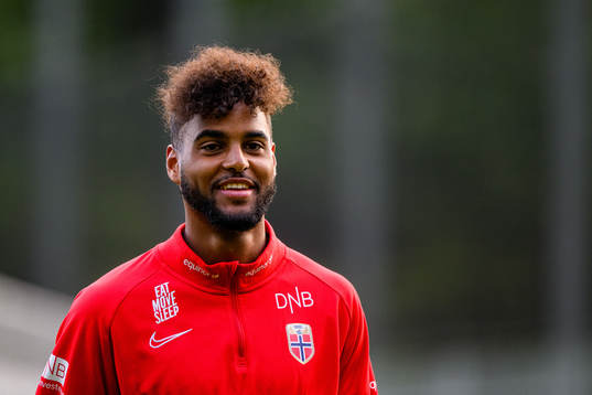 Emil Konradsen Ceide of the Norwegian Under-21 national