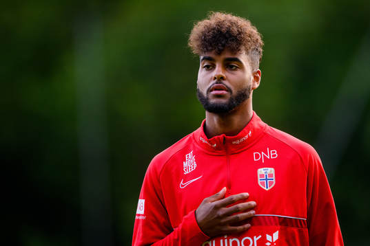 Emil Konradsen Ceide of the Norwegian Under-21 national