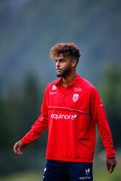Emil Konradsen Ceide of the Norwegian Under-21 national