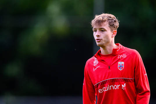 Håkon Evjen of the Norwegian Under-21 national football