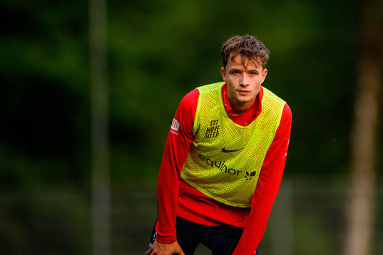 Håkon Evjen of the Norwegian Under-21 national football