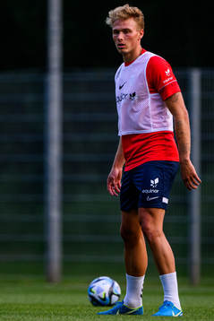 Sebastian Sebulonsen of the Norwegian under-21 national