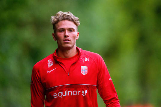 Sebastian Sebulonsen of the Norwegian under-21 national