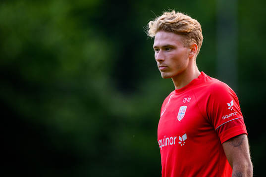 Sebastian Sebulonsen of the Norwegian under-21 national