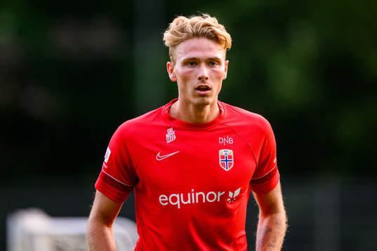 Sebastian Sebulonsen of the Norwegian under-21 national