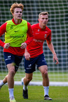 Johan Hove of the Norwegian under-21 national football team