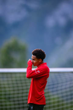 Antonio Nusa of the Norwegian under-21 national football