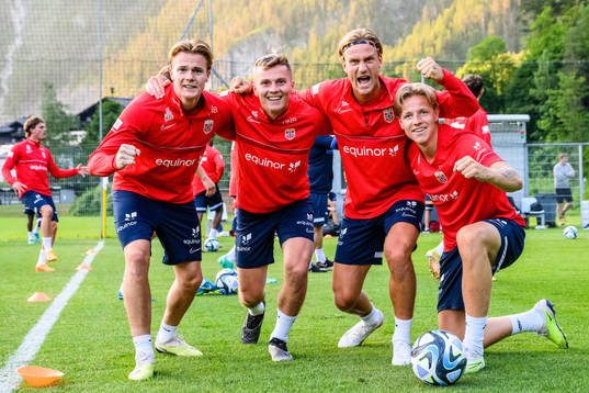 Tobias Christiansen, Johan Hove, Erik Botheim, Jesper