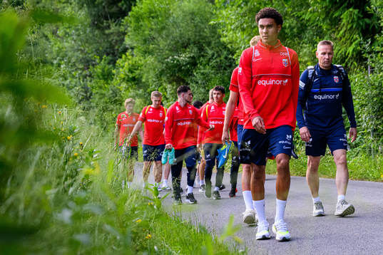 Antonio Nusa of the Norwegian under-21 national football