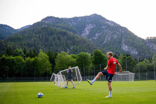 Jesper Daland of the Norwegian under-21 national football