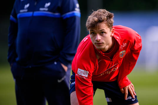 Håkon Evjen of the Norwegian under-21 national football