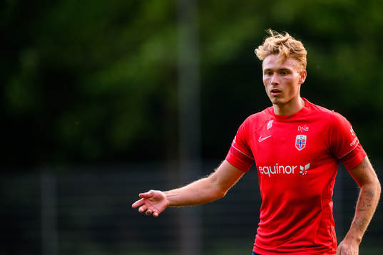 Sebastian Sebulonsen of the Norwegian under-21 national