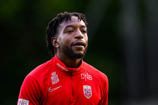 Warren Kamanzi of the Norwegian under-21 national football