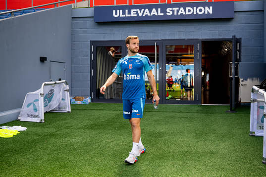 Bård Finne of the Norwegian national football team