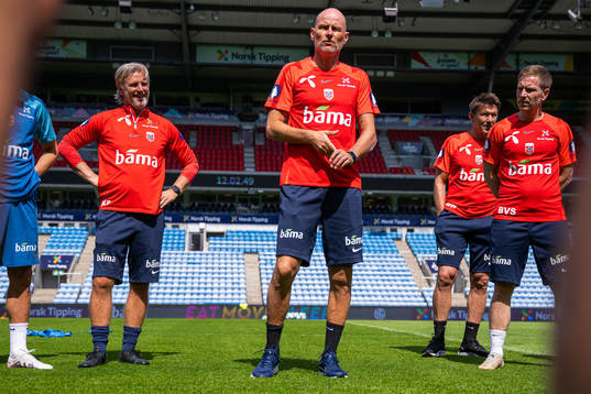 Ståle Solbakken, head coach of the Norwegian national