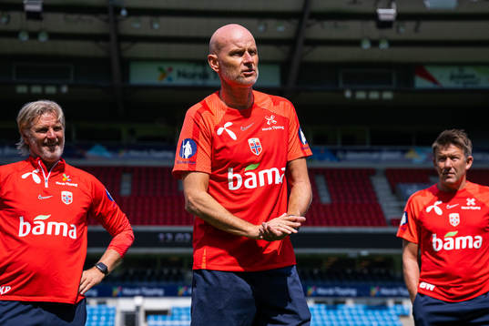 Ståle Solbakken, head coach of the Norwegian national