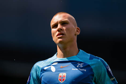Leo Skiri Østigård of the Norwegian national football team