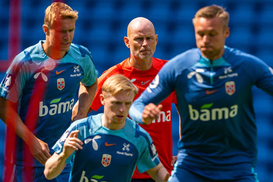 Ståle Solbakken, head coach of the Norwegian national
